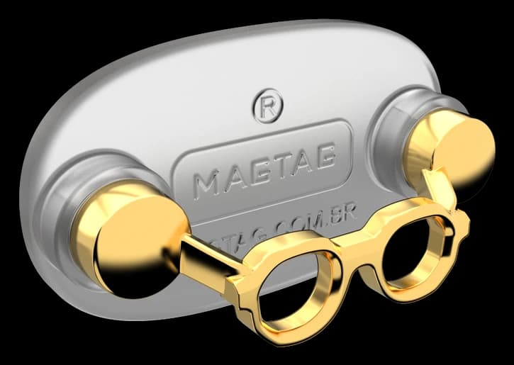 MagTag Lovers dorado